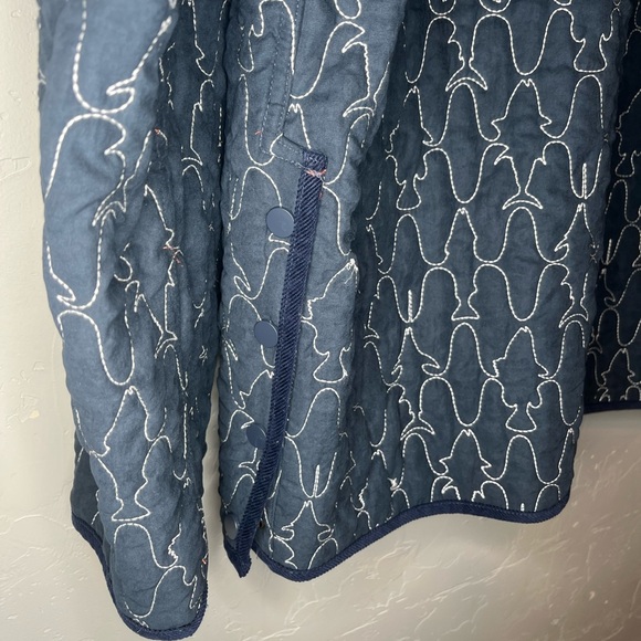 Tombolo Dark N’ Stormy Quilt Jacket Waterproof Reversible Unisex XXL - Picture 10 of 13